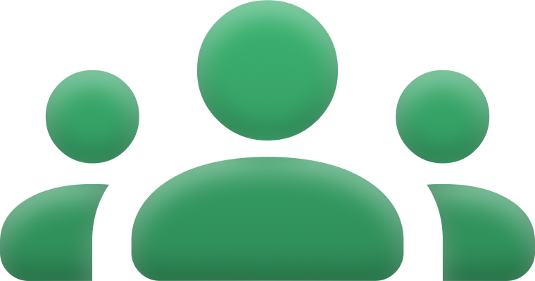 Groups icon for athlete tracking